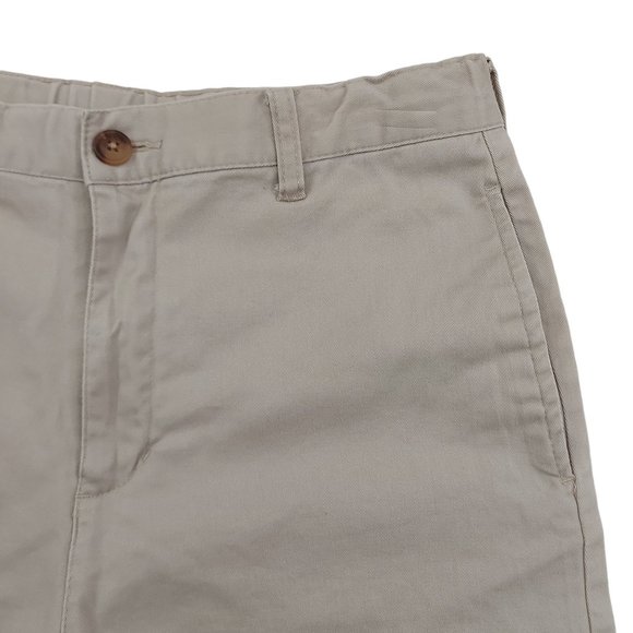 Wonder Nation Youth Juniors Casual Shorts 20 Beige Flat Front Cotton Blend - Picture 3 of 8